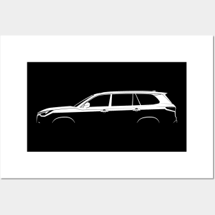 Lexus TX Silhouette Posters and Art